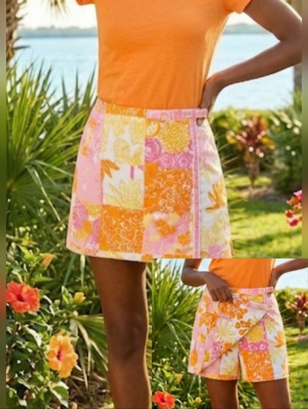 Lilly Pulitzer white label Skort size 2